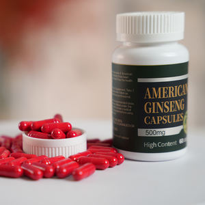 Cápsula de <span class=keywords><strong>Ginseng</strong></span> Americano OEM Alta Qualidade <span class=keywords><strong>Ginseng</strong></span> Americano <span class=keywords><strong>Natural</strong></span> Cápsulas para Resistir a Fadiga - Product Image 3