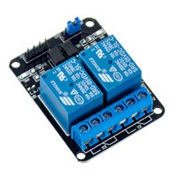 Module de relais à 2 canaux DC 5V 10A avec optocoupleur pour Raspberry Pi MEGA2560