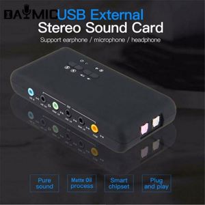 ขายส่งจากโรงงาน กล่องเสียง 7.1 ช่อง พร้อมการ์ดเสียง USB 2.0 อุปกรณ์เชื่อมต่อเสียงระดับมืออาชีพ 8 ช่องสัญญาณออก สำหรับบันทึกเสียงในสตูดิโอ - Product Image 3
