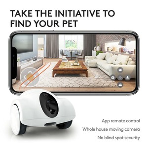 Nuovo Distributore Automatico di Cibo Interattivo per Cani e Gatti con Telecamera Robotica, Connessione Wi-Fi e Funzione Compagno per Animali Domestici - Product Image 2