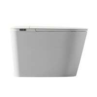 8826B Dayao Toilette intelligente monobloc à chasse automatique, design intégré, pour salle de bain, avec réservoir d'eau intégré, fonctionnalité de base