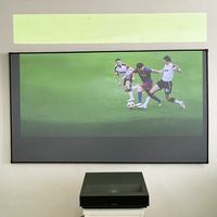 Pantalla de Proyección Yovanxer de 120 Pulgadas 16:9 ALR T Prism con Marco Fijo UST CLR que Rechaza la Luz Ambiental para Proyector Láser Xiao Mi WEMAX ONE 4K