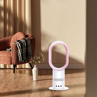 Ventilateur de refroidissement portable de bureau sans pales en plastique à faible coût, moteur DC, mécanique, faible bruit, 30W, certifié CE