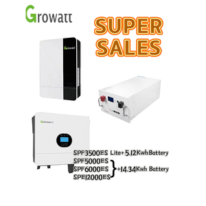 Growatt năng lượng mặt trời 6000W nhà thông minh năng lượng mặt trời biến tần 48V lưới biến tần <span class=keywords><strong>3</strong></span> giai đoạn 12KW lưới biến tần tấm năng lượng mặt trời sạc năng lượng mặt trời growatt - Product Image 5