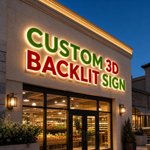 Enseigne Murale Lumineuse Rétroéclairée Personnalisée avec Lettres 3D LED pour Façade de Magasin, Bureau, Image de Marque, Enseigne LED Illuminée - Product Image 6