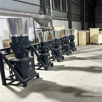Broyeur à granulés de bois standard à 6 cannelures, entraîné par prise de force (PTO) pour tracteur 540 tr/min, machine à granulés de biomasse avec arbre de transmission