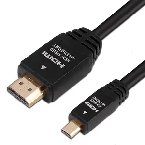 Ultra-Schlankes HDMI-Kabel 4K 0,5 m 1M 1,5 M 3M 5M 10 M 4K Mikro-Mini-Hdmi zu Hdmi-Kabel