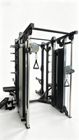 Rack de Squat Demi-Cage Rosen en Acier Galvanisé de 3 mm d'Épaisseur pour Entraînement de Force et Entraînement Complet du Corps