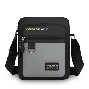 Fashion Xiuxianxile Men's Nylon Shoulder Bag Military Green Durable Crossbody Bag Everyday Use - Product Image 5