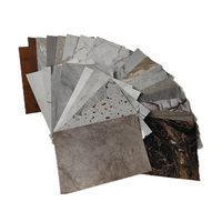 Panneaux décoratifs en HPL marbré, style Formica, revêtement post-formé, linoléum, avec résine phénolique