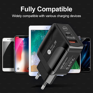 <span class=keywords><strong>Cargador</strong></span> Rápido de <span class=keywords><strong>25W</strong></span> con PD USB para iPhone 17 16 15 13 12 11 Pro Max Samsung, <span class=keywords><strong>Cargador</strong></span> de Pared USB Tipo C para Teléfono Móvil - Product Image 2