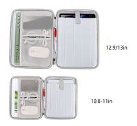 Étui de transport pour ordinateur portable en nylon durable et hydrofuge, housse portable pour ordinateurs portables et tablettes de 10,8/11/12,9/13,3/14/15,6 pouces