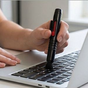 Suministros de Limpieza para Cámaras Digitales Multifunción, Lápiz de Doble Punta Grande para Eliminar el Polvo con Cepillo - Product Image 6