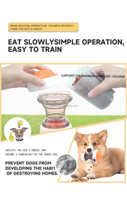 Juguete Interactivo para Perros 2025 de Gran Venta - Suministros Transfronterizos para Mascotas - Juguete de Plástico de Rotación Lenta para Perros - Product Image 6