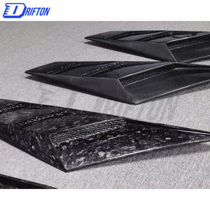 Ventilaciones laterales del motor trasero de fibra de carbono agresivas para Lamborghini Aventador LP700 LP720 LP740 LP750 2011-2022 - Product Image 5