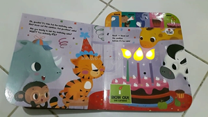 Livre sonore d'anniversaire <span class=keywords><strong>pour</strong></span> enfants avec LED et chanson d'anniversaire <span class=keywords><strong>pour</strong></span> enfants d'âge préscolaire - Product Image 4