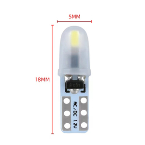 Làm nổi bật xe dẫn chiều rộng ánh sáng hổ phách màu vàng cam CANBUS dẫn bóng đèn T10 W5W 3030 10SMD xe bên nêm phụ kiện ánh sáng - Product Image 3