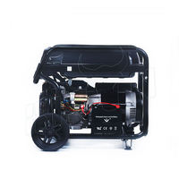 BISON(CHINA) 10kW 10kVA Luftgekühlter Tragbarer Benzingenerator 220V 380V Autostart Fernstart 50/60Hz EPA für Privathaushalte