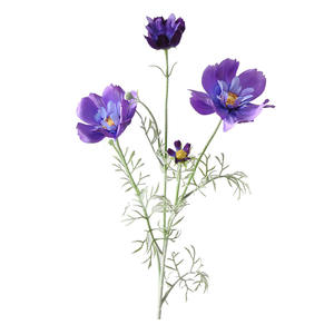 Crisantemos Reales de Seda Artificial en Oferta, Color Rosa, Tallo Único, Flores Pequeñas y Duraderas para Decoración de Bodas - Product Image 2