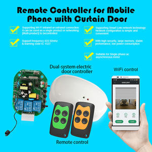 Télécommande d'ouverture de porte à volet roulant YET863-WFR 433mhz pour moteur tubulaire, récepteur de commande - Product Image 4