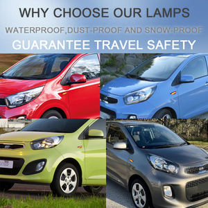 Untuk KIA PICANTO <span class=keywords><strong>TA</strong></span> 2011-2021 Cerato K3 2012-2017 Lampu Sein LED Sequential Lampu Penanda Samping Gaya Mobil Indikator Parkir Amber - Product Image 2