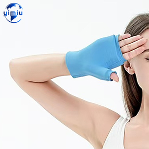 Nuova tecnologia fredda e calda comprimere guanti fisioterapici Gel solido universale protezione da polso sportivo da polso - Product Image 1