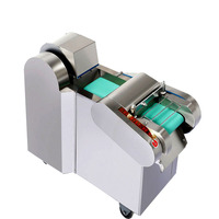 Automatische groentesnijmachine, snijmachine voor het snijden van uien, kool, wortelen, aardappelen, capaciteit 350 kg/uur