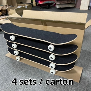 Woodsen Skateboard nhà sản xuất tùy chỉnh 7.0 - 9.0 inch Canadian Maple hoàn chỉnh <span class=keywords><strong>Skate</strong></span> Board Skateboard - Product Image 3