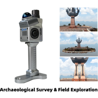 Scanner laser 3D LiDAR SLAM portable GEOSUN GS-200G haute précision pour la topographie, la cartographie et l'acquisition de données en nuage de points