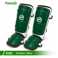 Protège-tibias et protections de pieds YumuQ en PU souple pour l'entraînement au baseball et au softball – Fabrication OEM/ODM