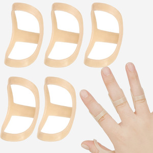 고정 타원형 손가락 링 부목 슬리브 관절 보호 타원형 손가락 부목 - Product Image 1