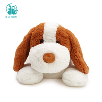 Jouet en peluche lesté chauffant au micro-ondes, rembourrage en coton PP pour soulager l'anxiété
