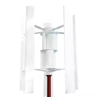 10kw 15KW 12KW usage domestique aimant d'éolienne à axe vertical générateur de sortie ca de l'énergie éolienne