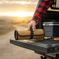 Sac de rangement portable pour clés, en tissu Oxford résistant aux déchirures, fabriqué en Chine, pour les voyages, les réparations d'urgence en voiture, R15