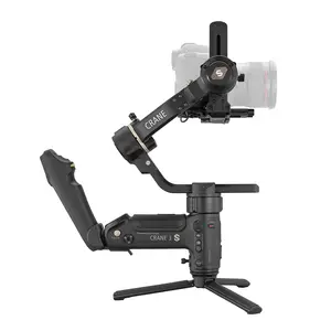 Zhiyun-estabilizador de cámara de cardán portátil CRANE 3S, 3 ejes, para cámaras de vídeo Canon 6,5 KG DSLR