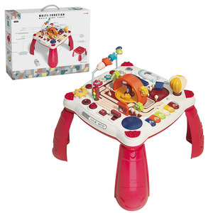 Table de jeu éducative multifonctionnelle personnalisée pour bébé avec musique, lumière et jouets interactifs pour le développement sensoriel - Product Image 1
