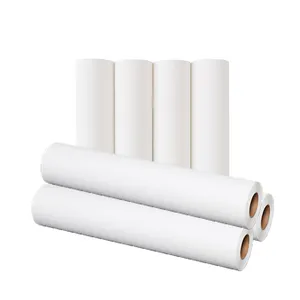 Papel de impresión de muestra gratis de Venta caliente 80gsm 60 "100M Papel de sublimación de alta calidad de secado rápido Impresión de transferencia de calor