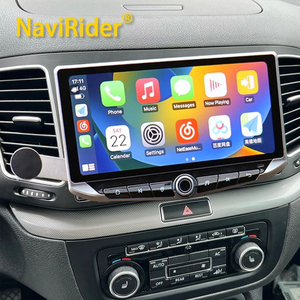 Pantalla Qled Android de 10,88 pulgadas para Volkswagen VW <span class=keywords><strong>Sharan</strong></span> 2012 <span class=keywords><strong>2018</strong></span> Radio de coche reproductor de vídeo Multimedia GPS estéreo Carplay Unidad Principal - Product Image 1