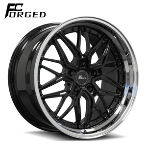 Jantes en alliage d'aluminium forgé 6061, concaves profondes, lèvres polies, 17, 18, 20, 24, 26 pouces, pour <span class=keywords><strong>Mustang</strong></span> S550 <span class=keywords><strong>GT</strong></span> - Product Image 2
