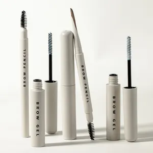 2-In-1 Long-Lasting Naginata Pen & Gel Glue Kit Waterproof Eyebrow Enhancement Tool Set In Box Precision Eyebrow Pencil