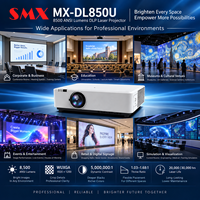Proiettore Laser DLP 8500 Lumen WUXGA, Soluzione per Visione di Arte Digitale Immersiva, Lente Intercambiabile, Fabbrica ODM