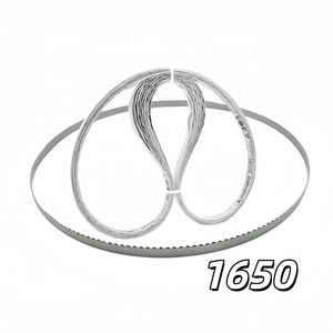 Hoja de sierra de cinta <span class=keywords><strong>EJ</strong></span> de grado alimenticio de 65 pulgadas (1650 mm) y 4 TPI para corte rápido de carne con hueso y pescado congelado - Product Image 2