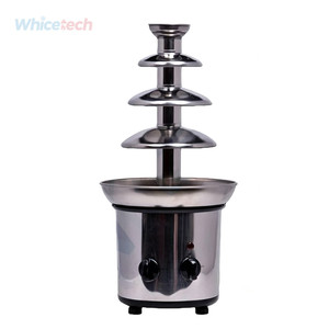 Máquinas para Calentar Bocadillos de Chocolate WS-900, Máquina Comercial de Fuente de Chocolate de Cuatro Niveles, Equipo Nuevo para Banquetes y Cafeterías - Product Image 1