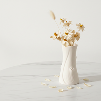 Vase en porcelaine durable de style nordique européen ARM LVG, vase en céramique pour arrangement floral, récipient hydroponique, décoration artistique pour la maison