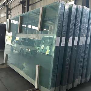 Verre feuilleté trempé transparent PVB SGP en gros d'usine 5+5mm 6+6mm 8+8mm pour fenêtres, portes et balustrades de bâtiment - Product Image 3