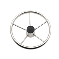 316 acier inoxydable blanc 330mm volant marin nouvel état accessoires pour Yacht bateau