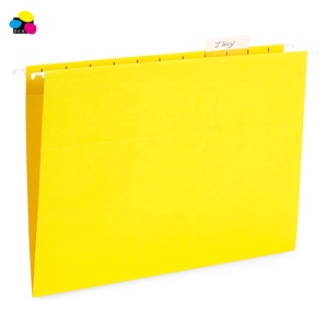 Thị trường văn phòng phẩm Thượng Hải treo tập tin thư mục tập tin màu treo với các tab nhựa và chèn trống làm bằng giấy - Product Image 1