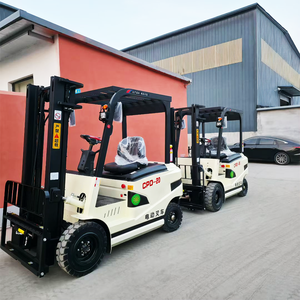 新设计快速充电2吨锂电叉车两段式升降杆CE认证适用于不间断多班生产线 - Product Image 3