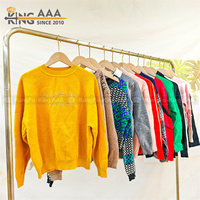 Sweater Hoodie Wanita Tebal Bekas, Pakaian Branded Berkualitas Tinggi, Pakaian Bekas Grosir untuk Wanita