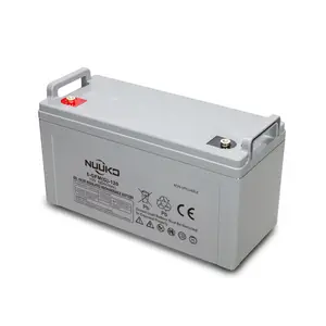 NUUKO jel akü 12V 120ah güneş pili güç araçları CE M8 fiyat 120v 150ah